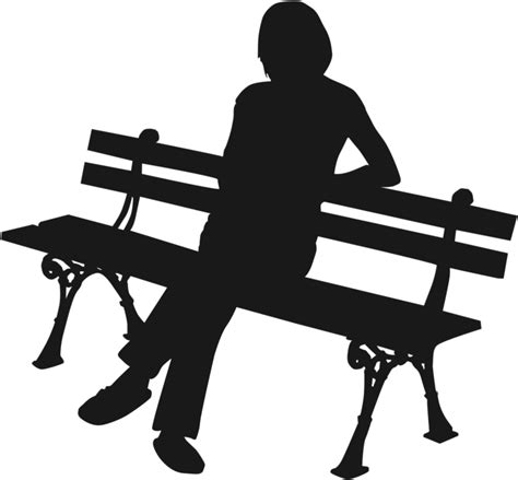 people sitting on bench|people sitting on bench silhouette.